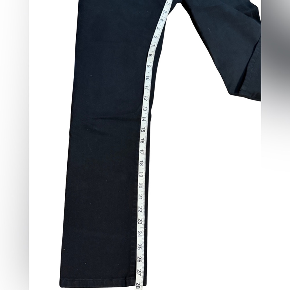 Lauren Ralph Lauren Black Modern Straight Curvy Pants Womens 8 Workwear - Picture 8 of 10